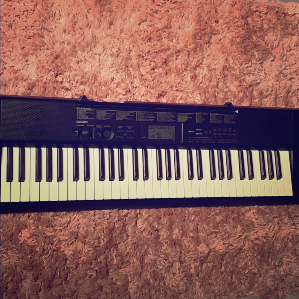 Casio keyboard piano